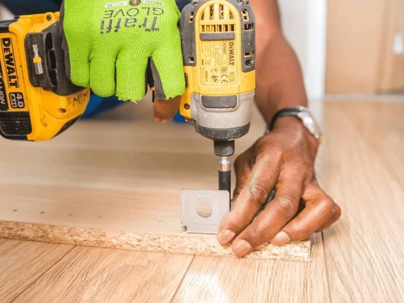 Installation services at Panter’s Floors & More